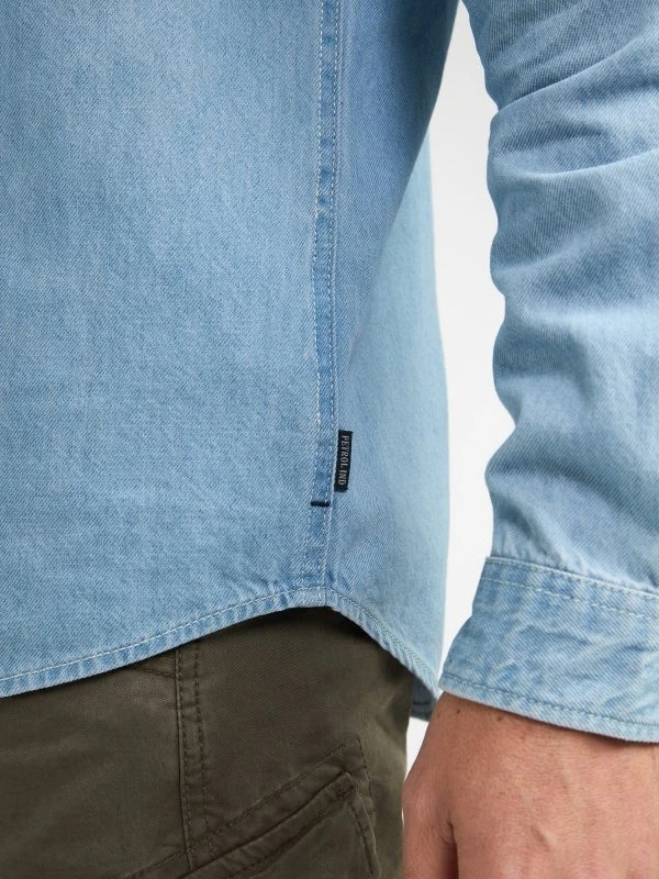 Petrol jeanshemd