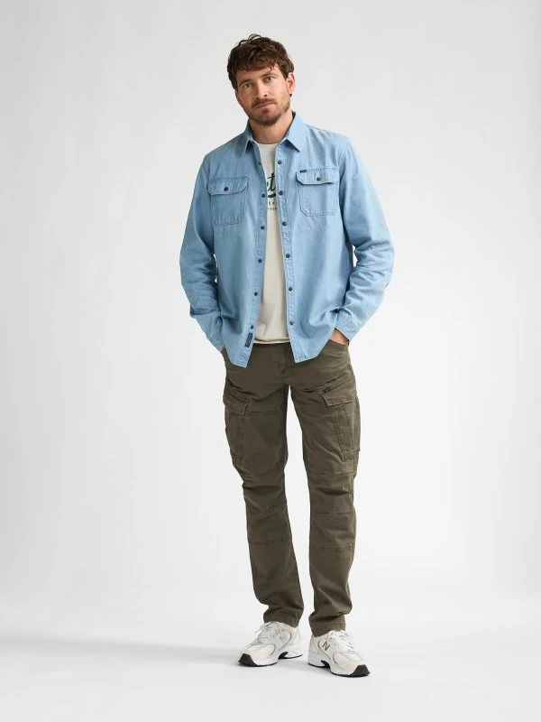 Petrol jeanshemd