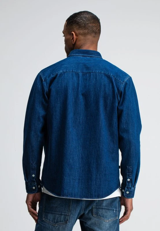 Butcher of Blue Casual Shirt AIDAN WORKER DENIM