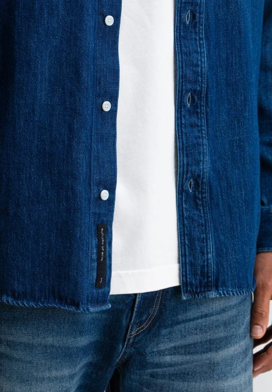 Butcher of Blue Casual Shirt AIDAN WORKER DENIM