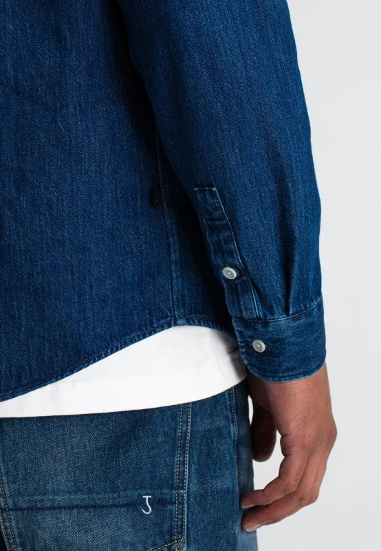 Butcher of Blue Casual Shirt AIDAN WORKER DENIM