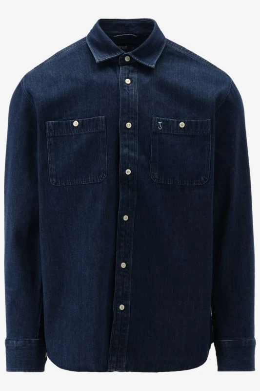 Butcher of Blue Casual Shirt AIDAN WORKER DENIM