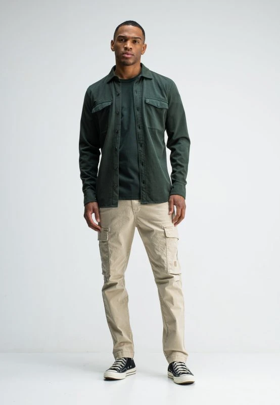 Butcher of Blue Casual Shirt FINN POCKET JERSEY