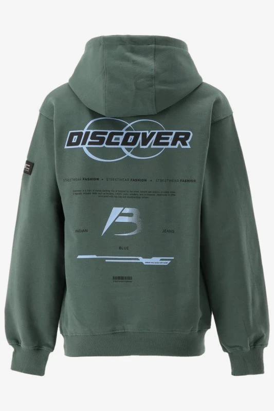 Indian Blue Hoodie