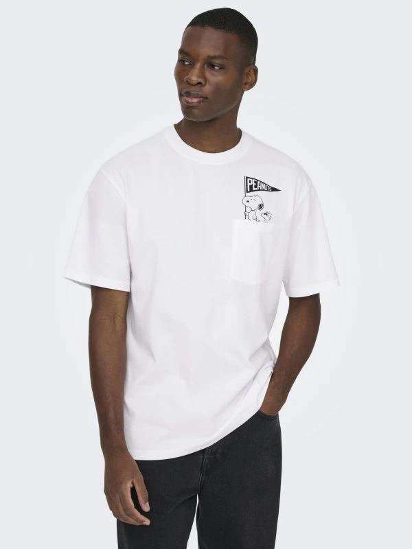 Only & Sons T-shirt PEANUTS