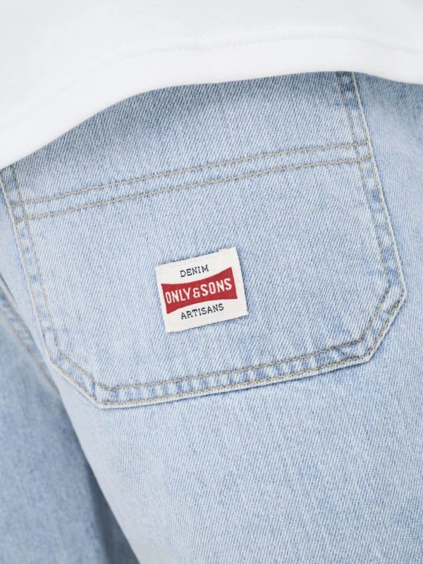 Only & Sons Jeans Short FADE