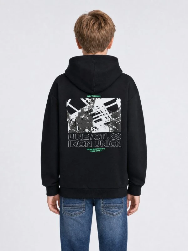 Petrol Hoodie