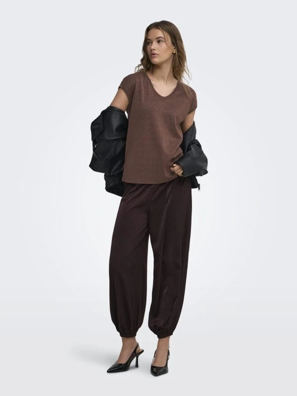 Only T-shirt SILVERY