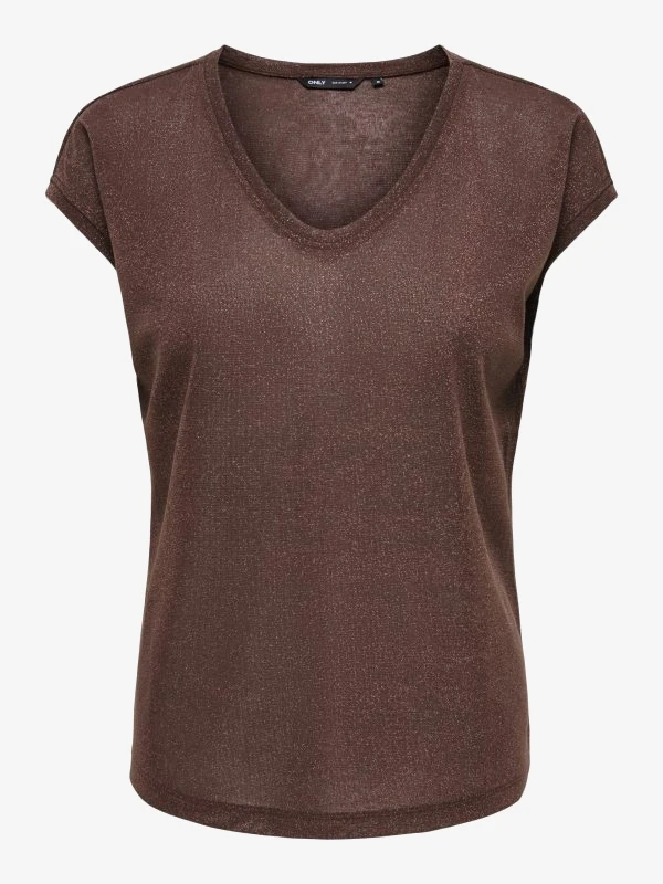 Only T-shirt SILVERY