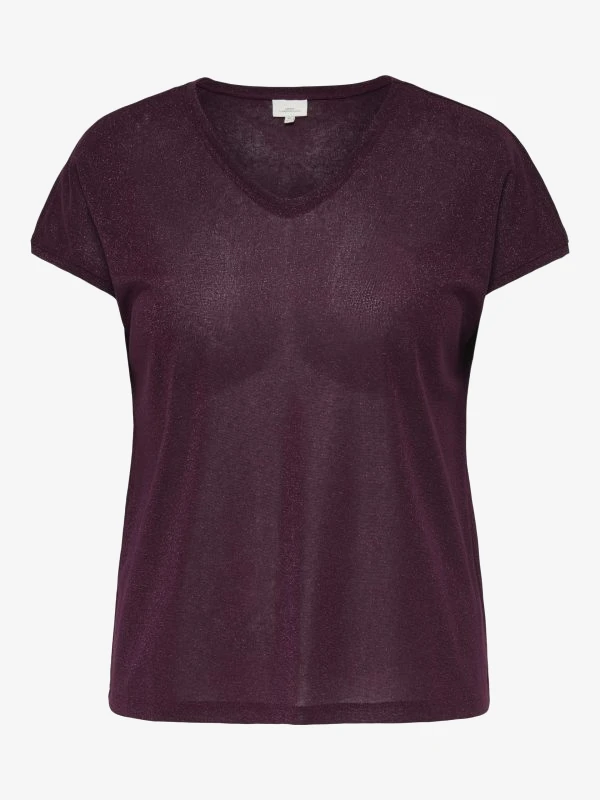 Only Carmakoma T-shirt SILVERY